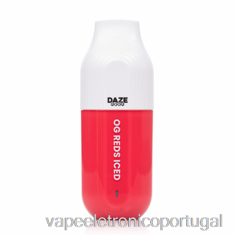 Vape Eletrônico 7 Daze Egge 3000 Descartável Og Reds Iced